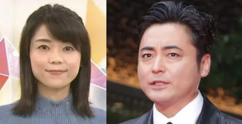 中山果奈と俳優の山田孝之のツーショット画像