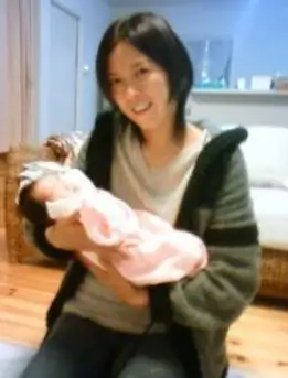 上原浩治の嫁の山崎美穂の画像